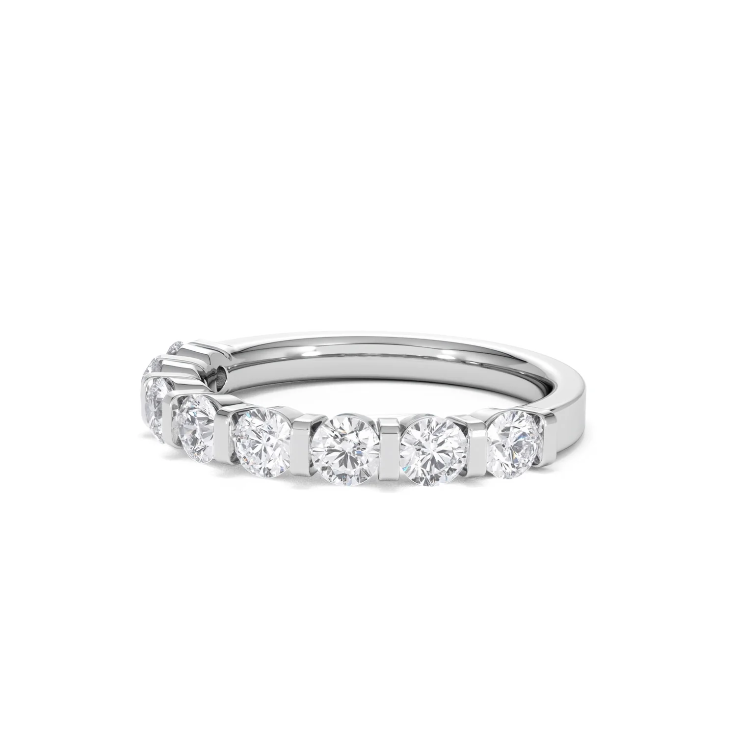 HANNAH PLATINUM Diamond ETERNITY RING 1.00CT G/VS - Image 79