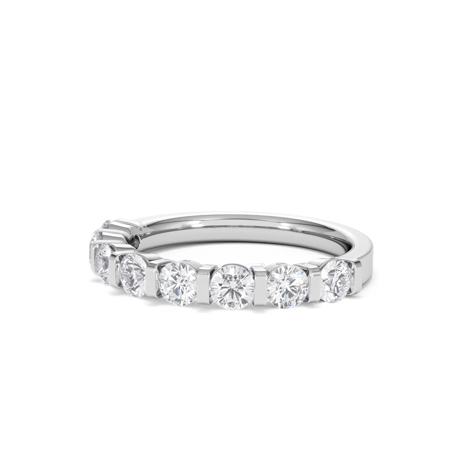 HANNAH PLATINUM Diamond ETERNITY RING 1.00CT G/VS - Image 80