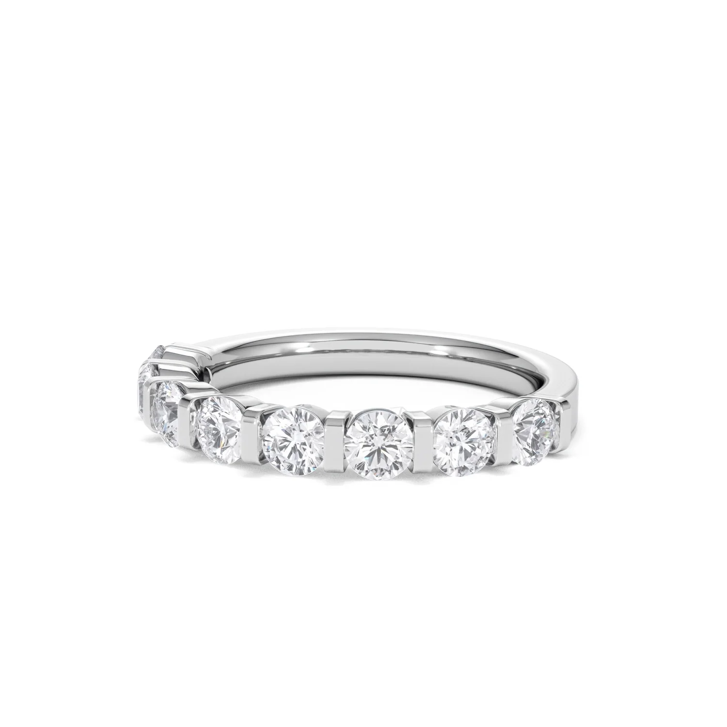 HANNAH PLATINUM Diamond ETERNITY RING 1.00CT G/VS - Image 81