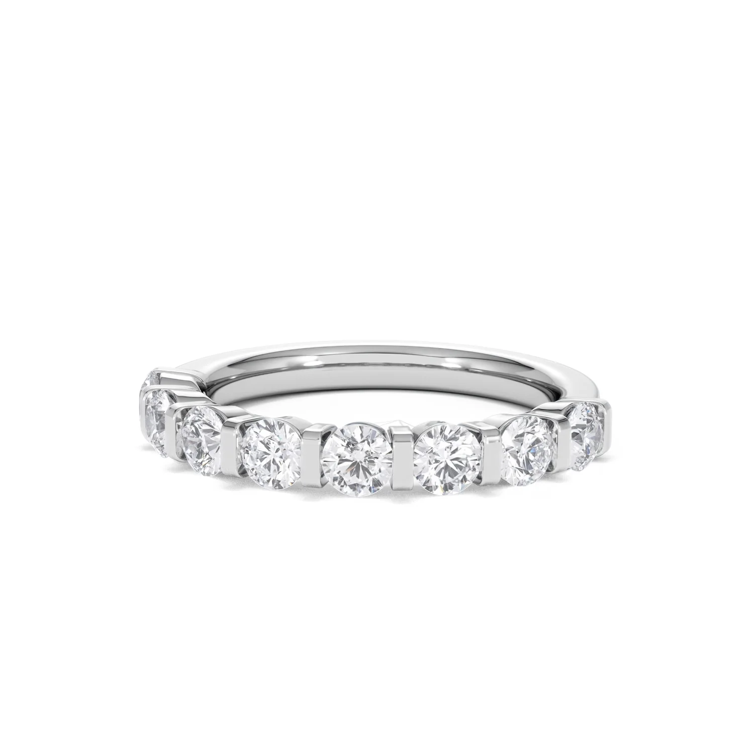 HANNAH PLATINUM Diamond ETERNITY RING 1.00CT G/VS - Image 84