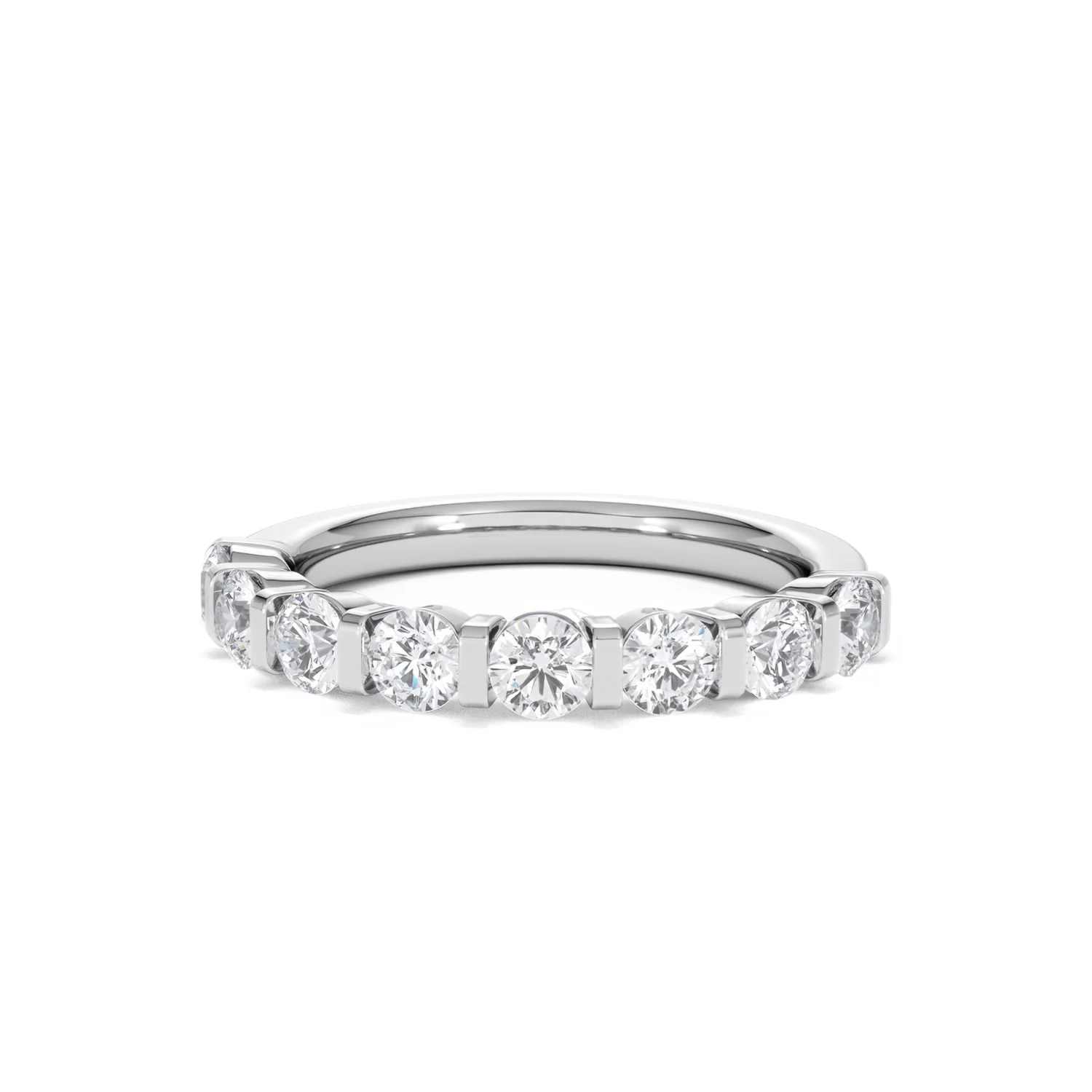 HANNAH PLATINUM Diamond ETERNITY RING 1.00CT G/VS - Image 85