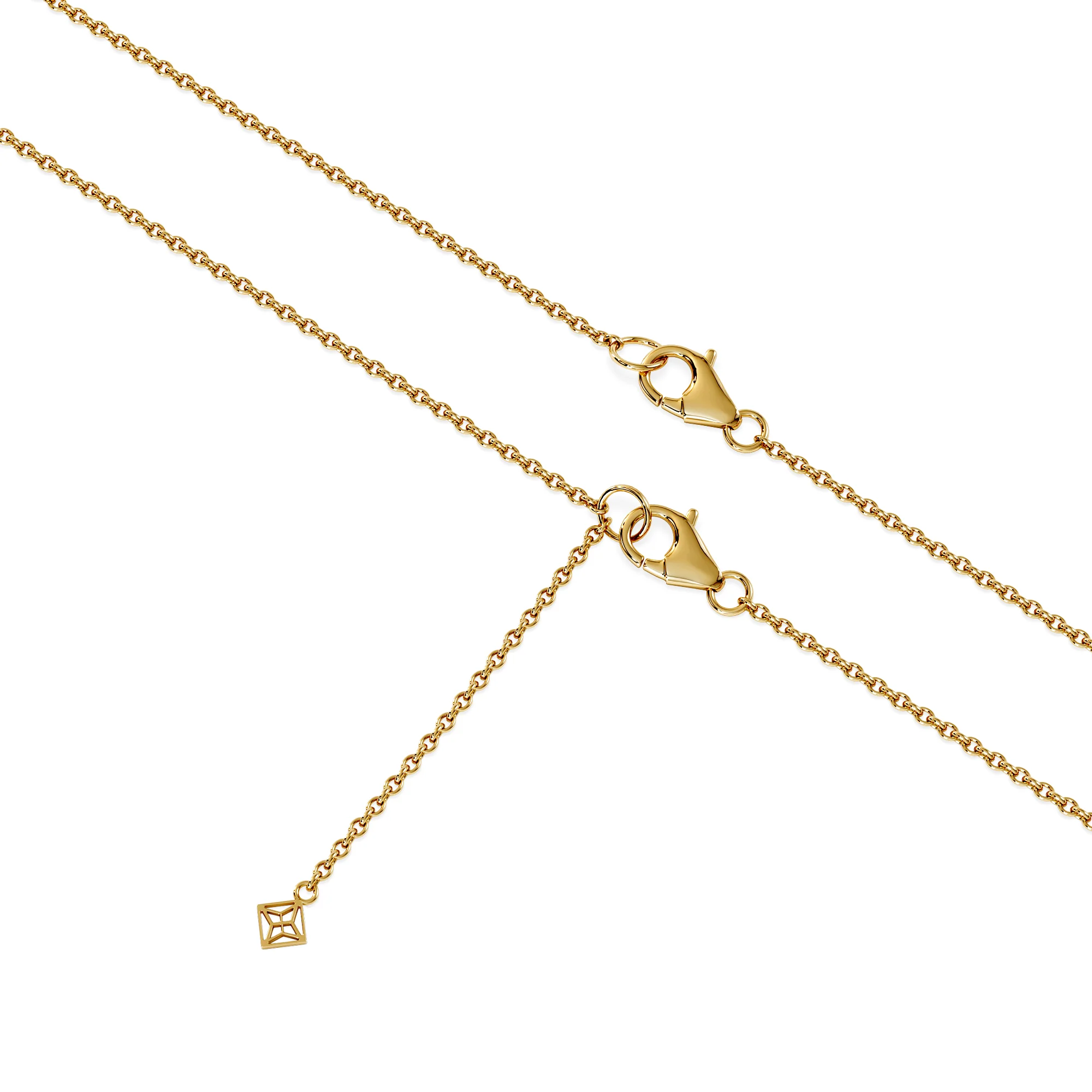 Heart Lab Diamond Necklace 0.50ct in 18K Gold Vermeil - Image 7