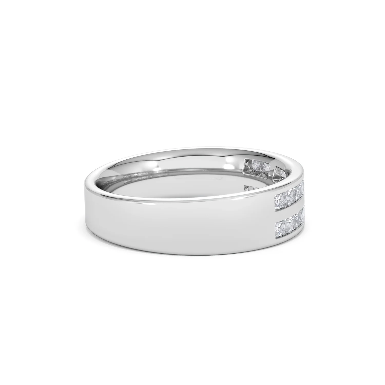 HOLLY 18K White Gold Diamond ETERNITY RING 0.50CT G/VS - Image 29
