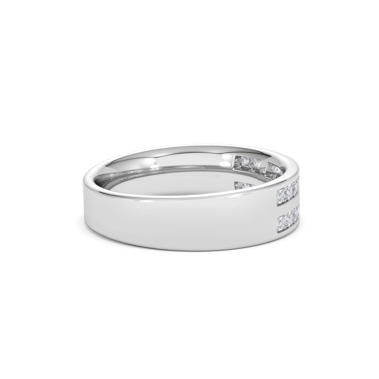 HOLLY 18K White Gold Diamond ETERNITY RING 0.50CT G/VS - Image 30