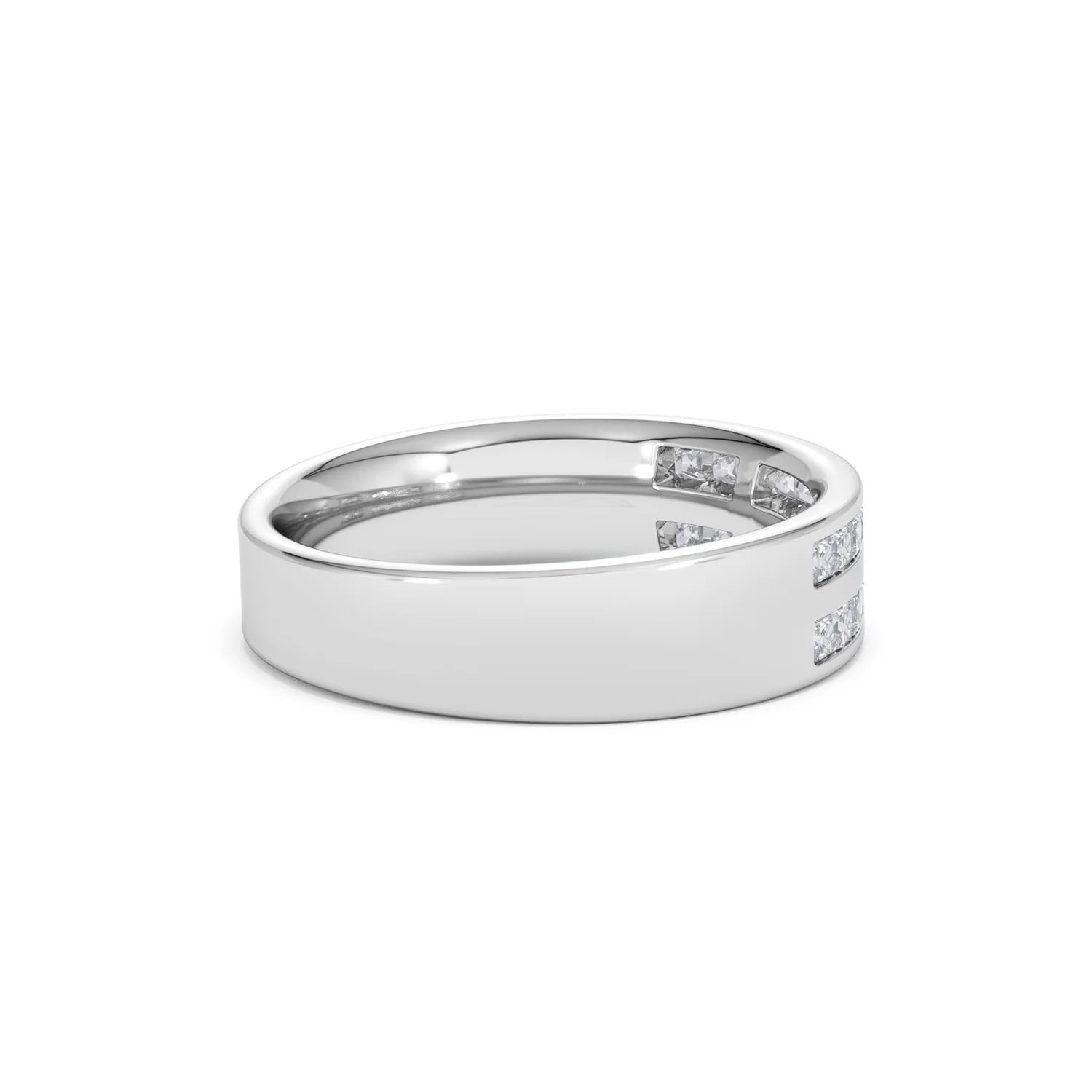 HOLLY 18K White Gold Diamond ETERNITY RING 0.50CT G/VS - Image 31