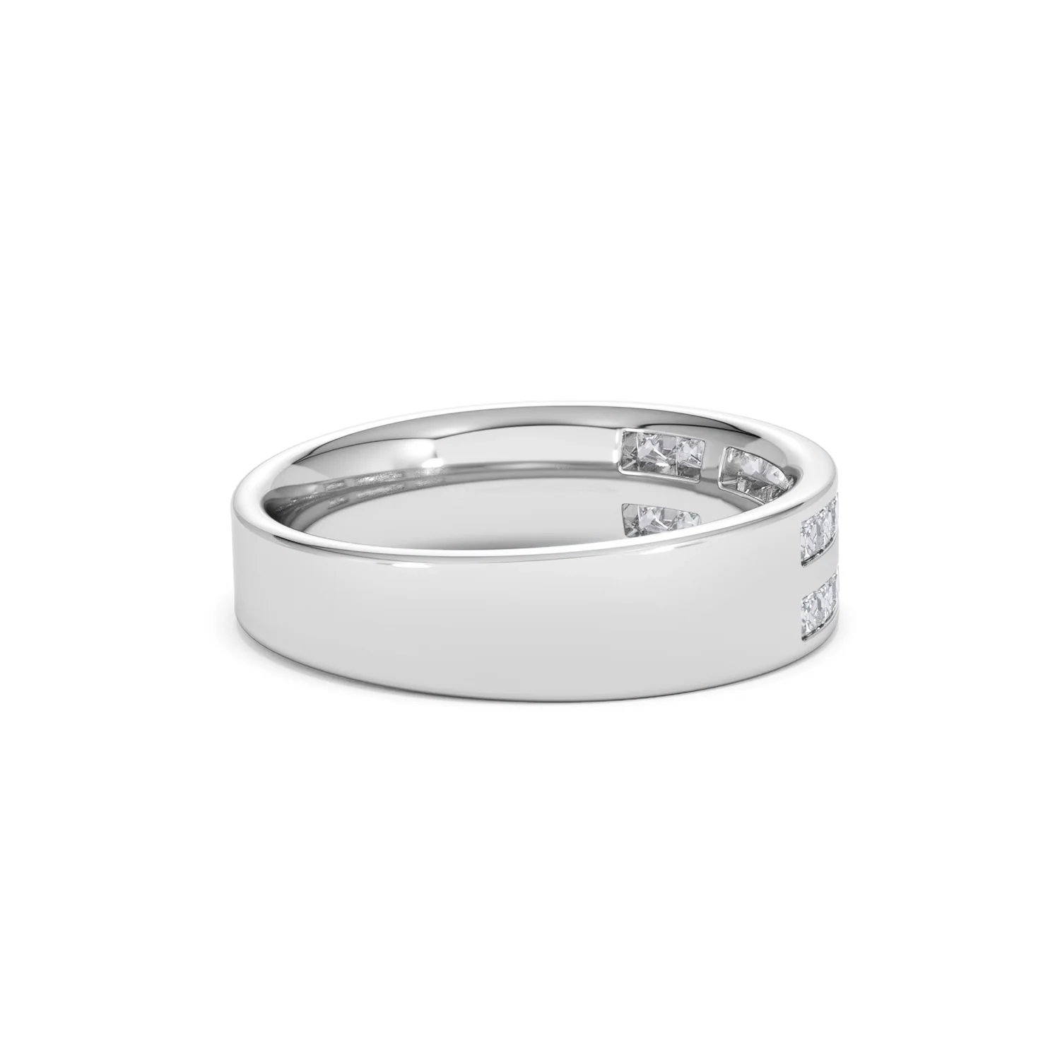 HOLLY 18K White Gold Diamond ETERNITY RING 0.50CT G/VS - Image 32