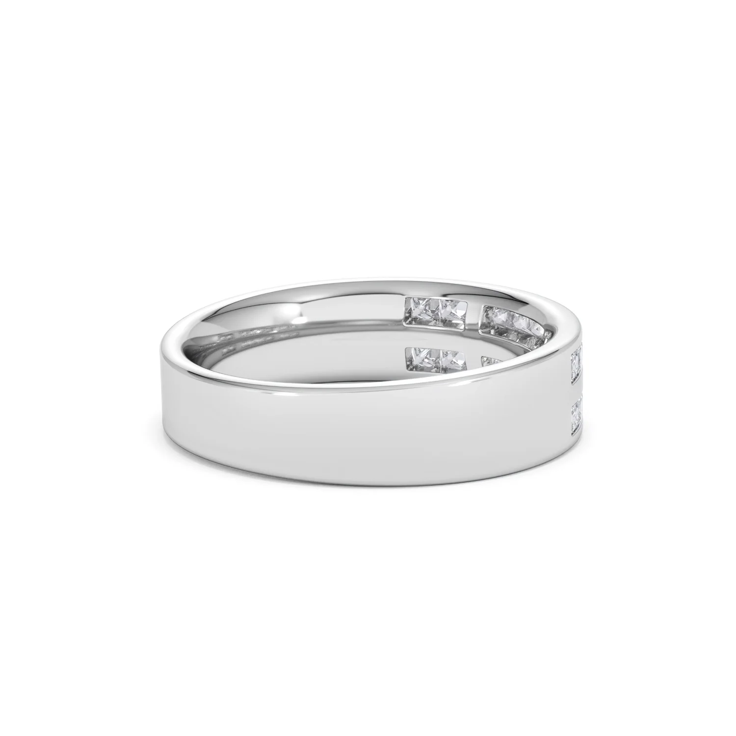 HOLLY 18K White Gold Diamond ETERNITY RING 0.50CT G/VS - Image 34