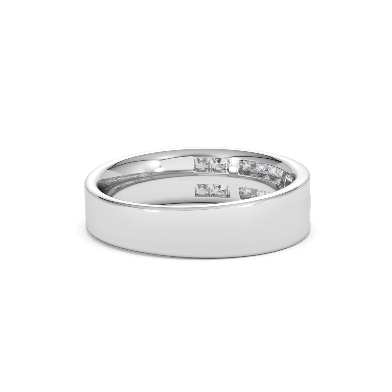 HOLLY 18K White Gold Diamond ETERNITY RING 0.50CT G/VS - Image 37