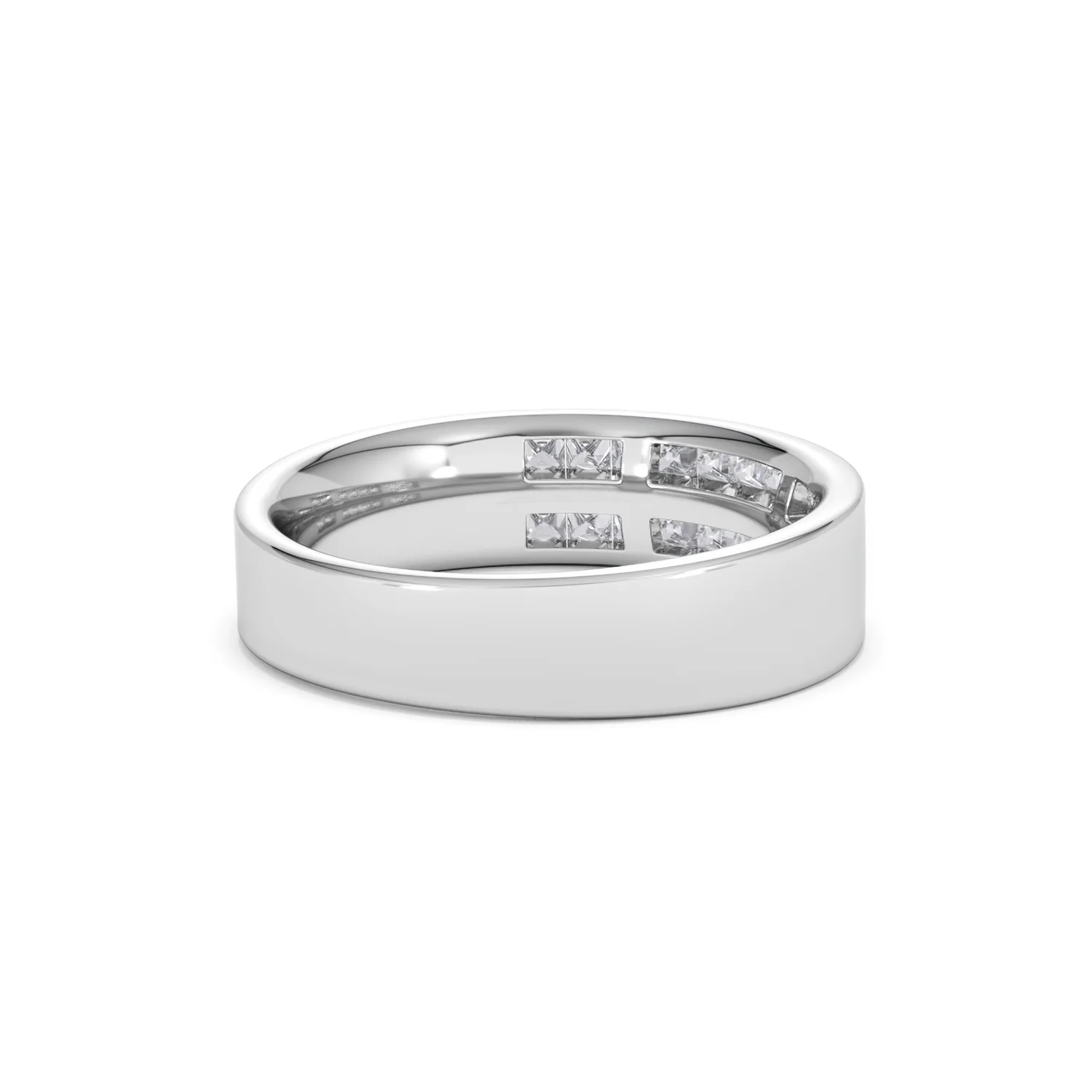 HOLLY 18K White Gold Diamond ETERNITY RING 0.50CT G/VS - Image 38