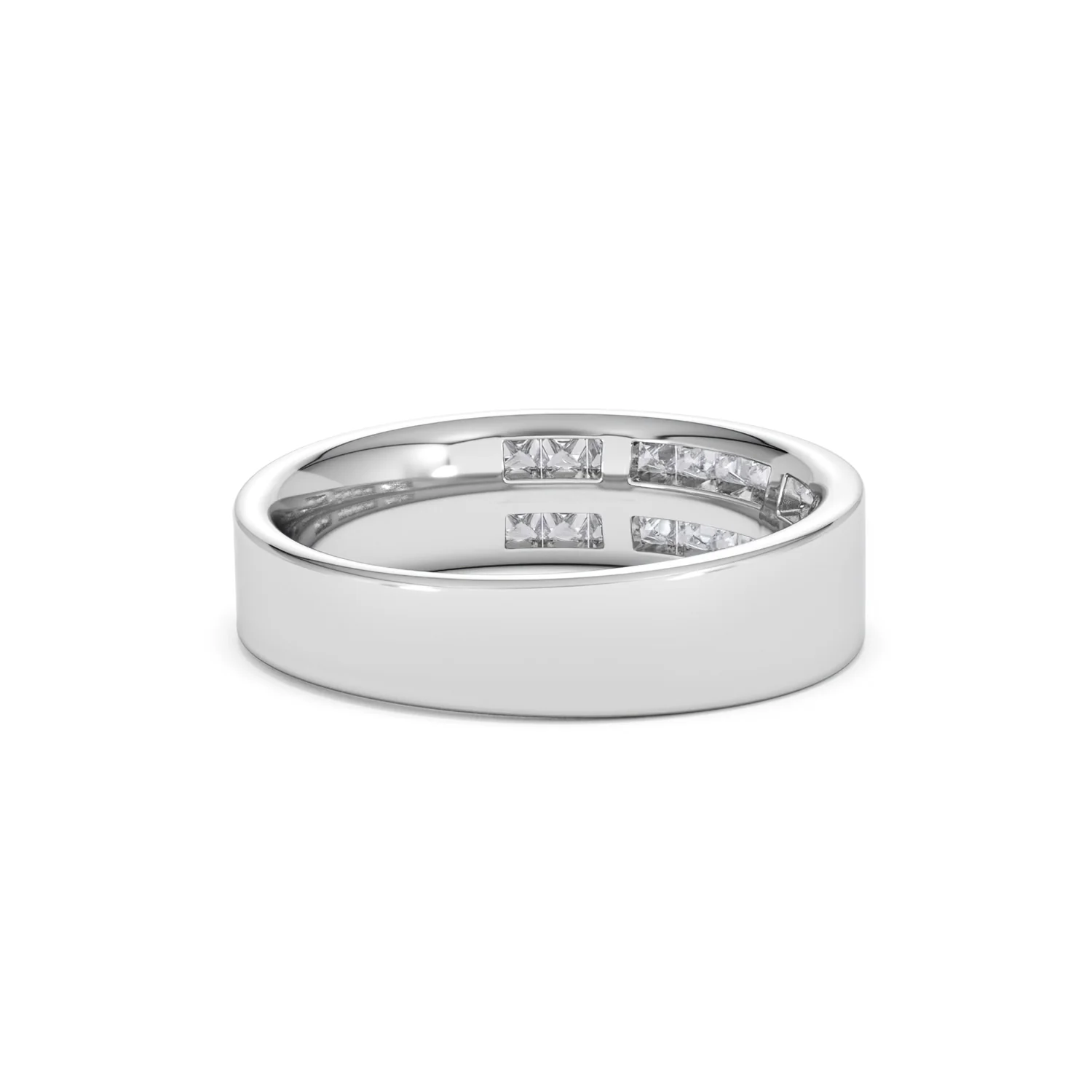 HOLLY 18K White Gold Diamond ETERNITY RING 0.50CT G/VS - Image 39