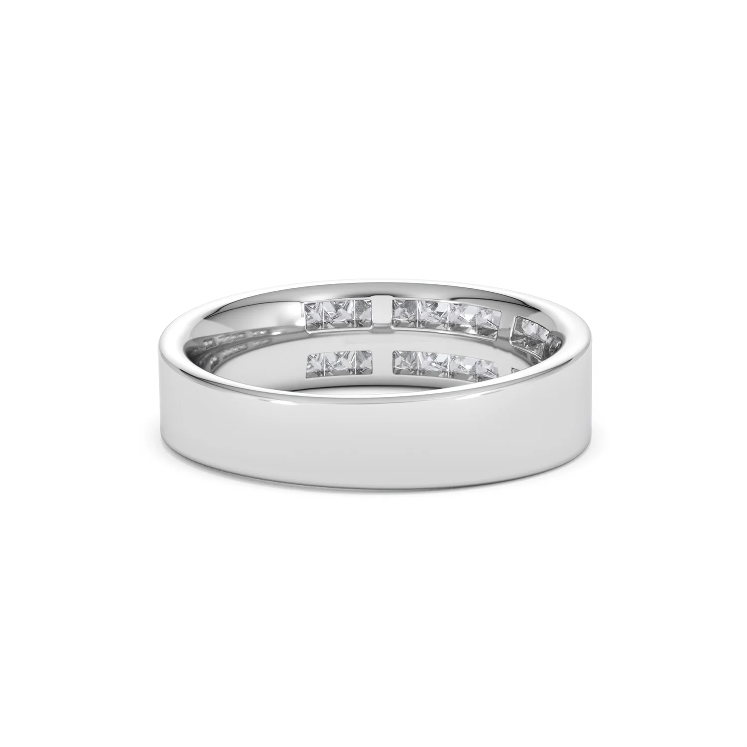 HOLLY 18K White Gold Diamond ETERNITY RING 0.50CT G/VS - Image 42