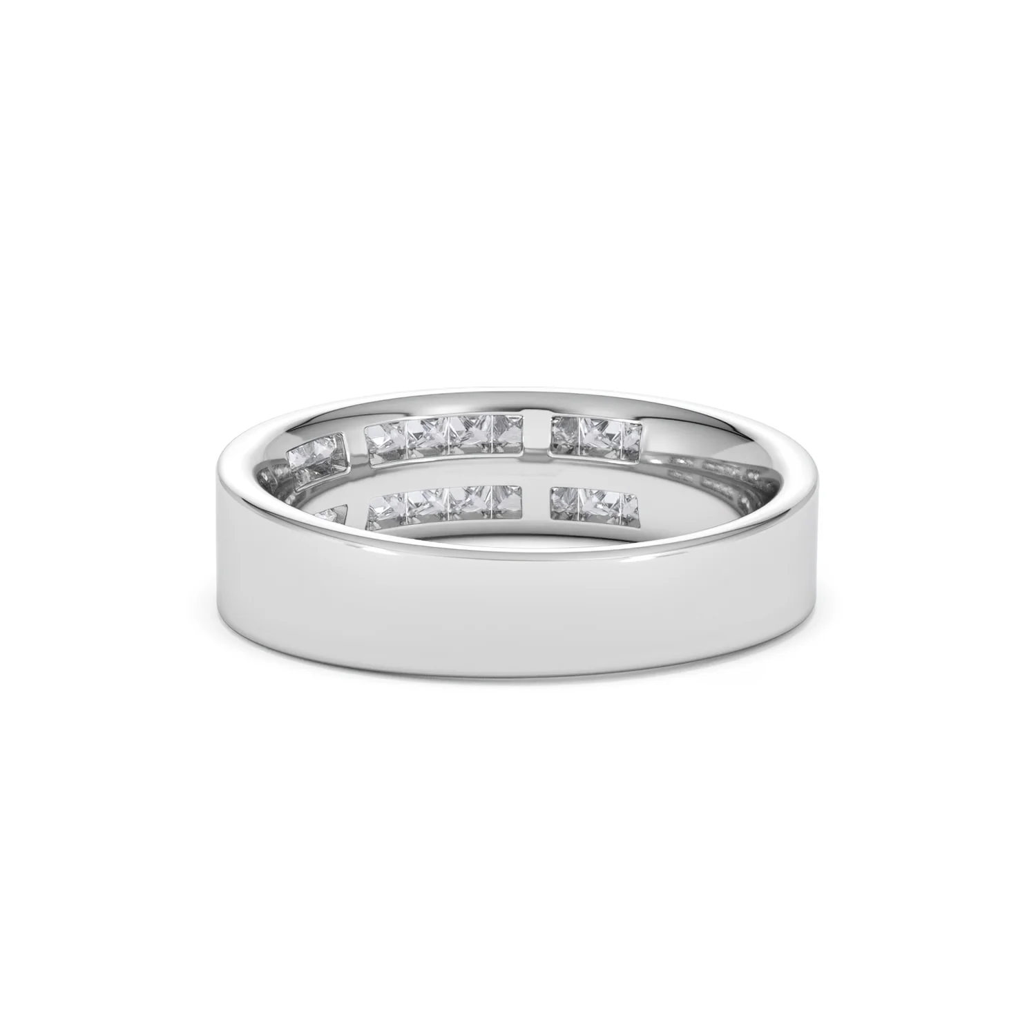 HOLLY 18K White Gold Diamond ETERNITY RING 0.50CT G/VS - Image 52