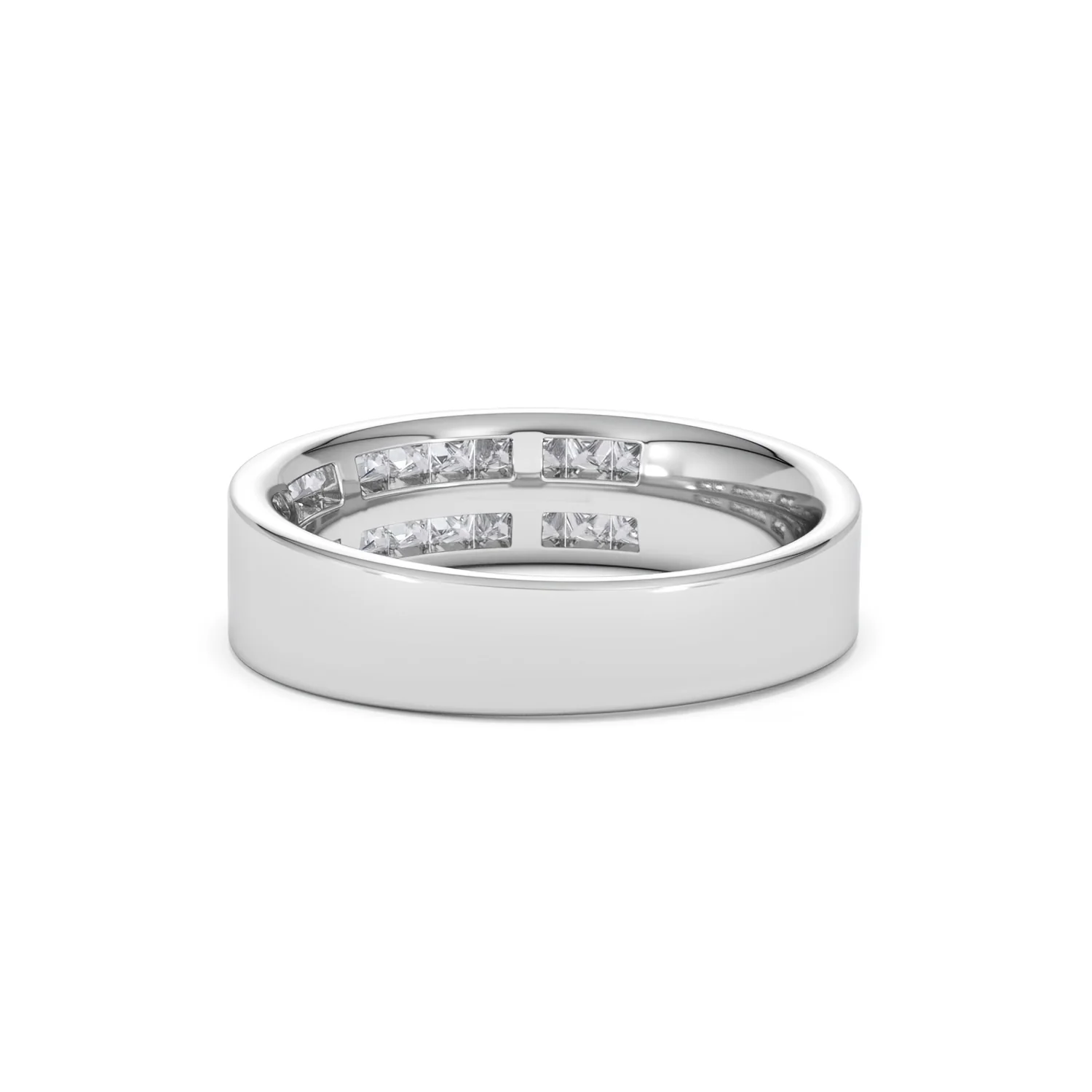 HOLLY 18K White Gold Diamond ETERNITY RING 0.50CT G/VS - Image 54