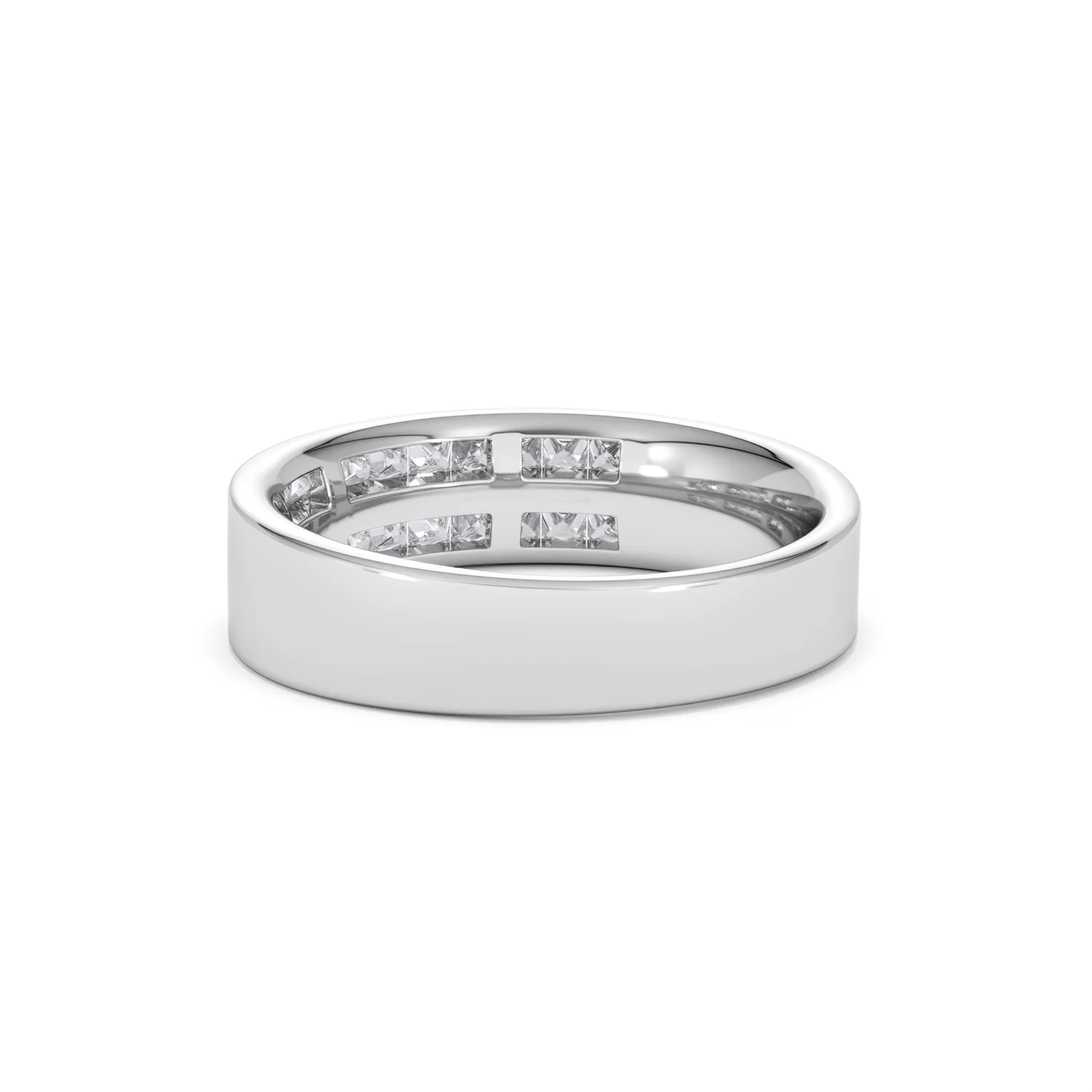 HOLLY 18K White Gold Diamond ETERNITY RING 0.50CT G/VS - Image 55
