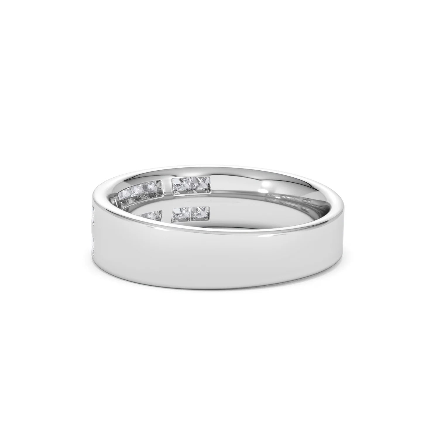 HOLLY 18K White Gold Diamond ETERNITY RING 0.50CT G/VS - Image 60