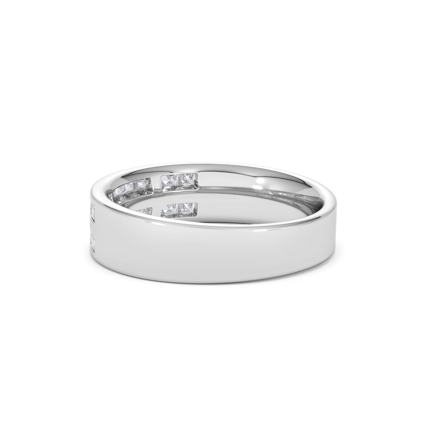 HOLLY 18K White Gold Diamond ETERNITY RING 0.50CT G/VS - Image 61