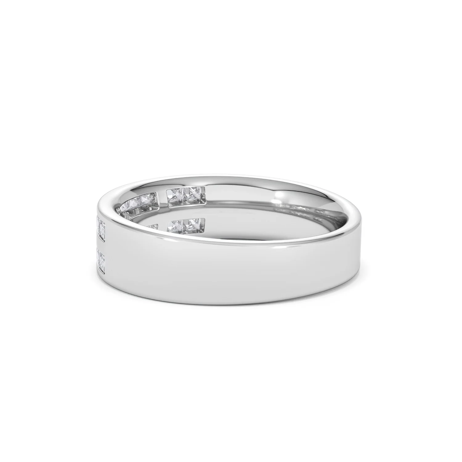 HOLLY 18K White Gold Diamond ETERNITY RING 0.50CT G/VS - Image 62