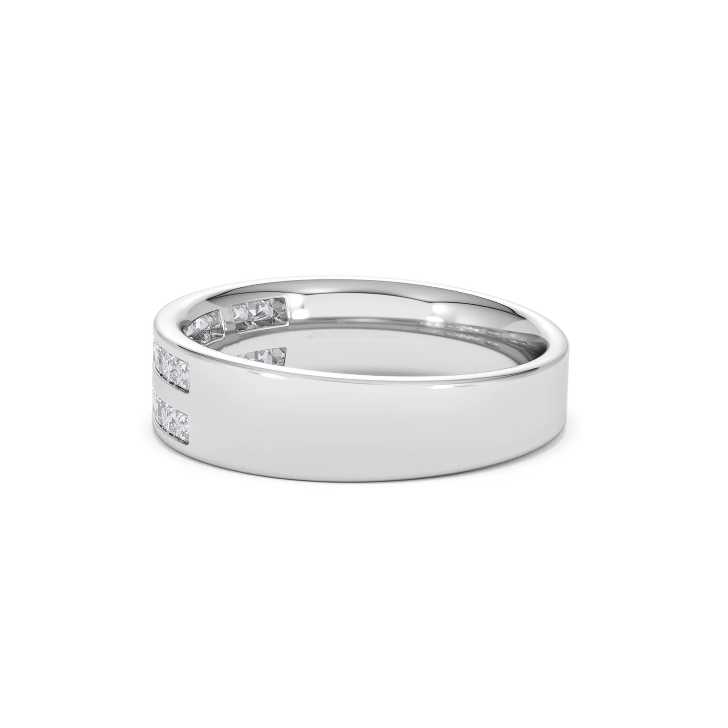 HOLLY 18K White Gold Diamond ETERNITY RING 0.50CT G/VS - Image 65
