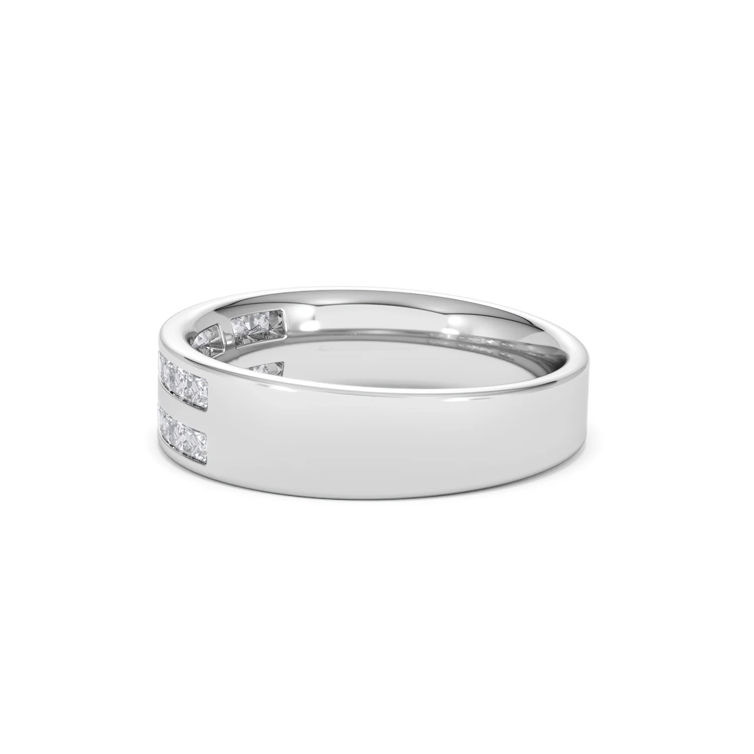 HOLLY 18K White Gold Diamond ETERNITY RING 0.50CT G/VS - Image 66