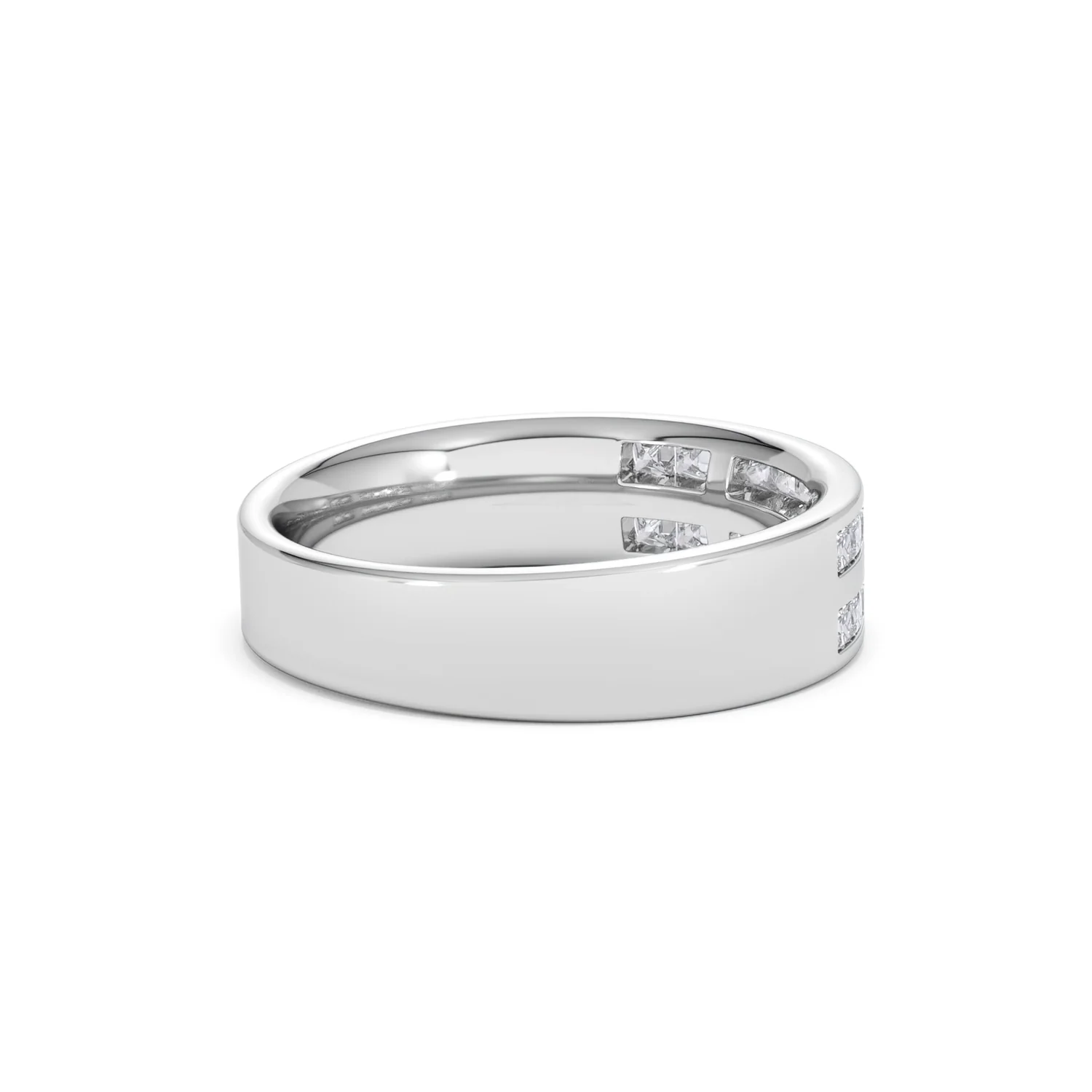 HOLLY 18K White Gold Diamond ETERNITY RING 0.50CT H/SI - Image 33