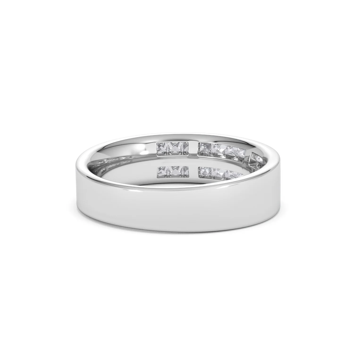 HOLLY 18K White Gold Diamond ETERNITY RING 0.50CT H/SI - Image 40