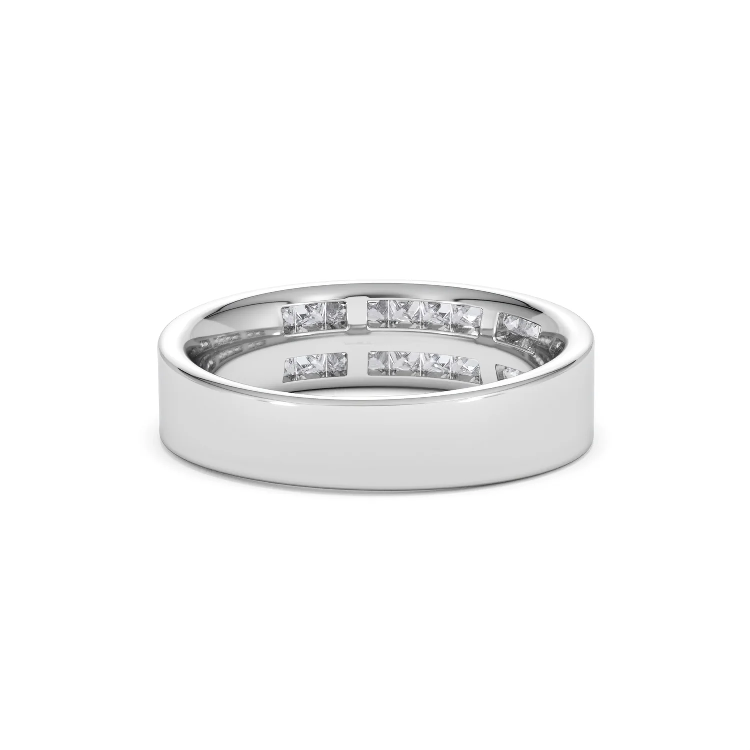 HOLLY 18K White Gold Diamond ETERNITY RING 0.50CT H/SI - Image 44
