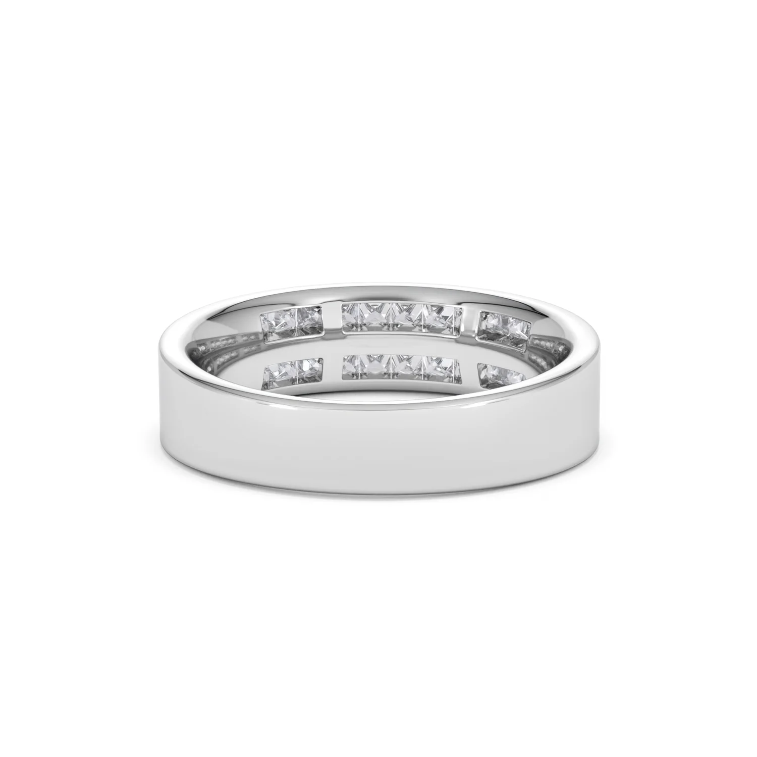 HOLLY 18K White Gold Diamond ETERNITY RING 0.50CT H/SI - Image 46
