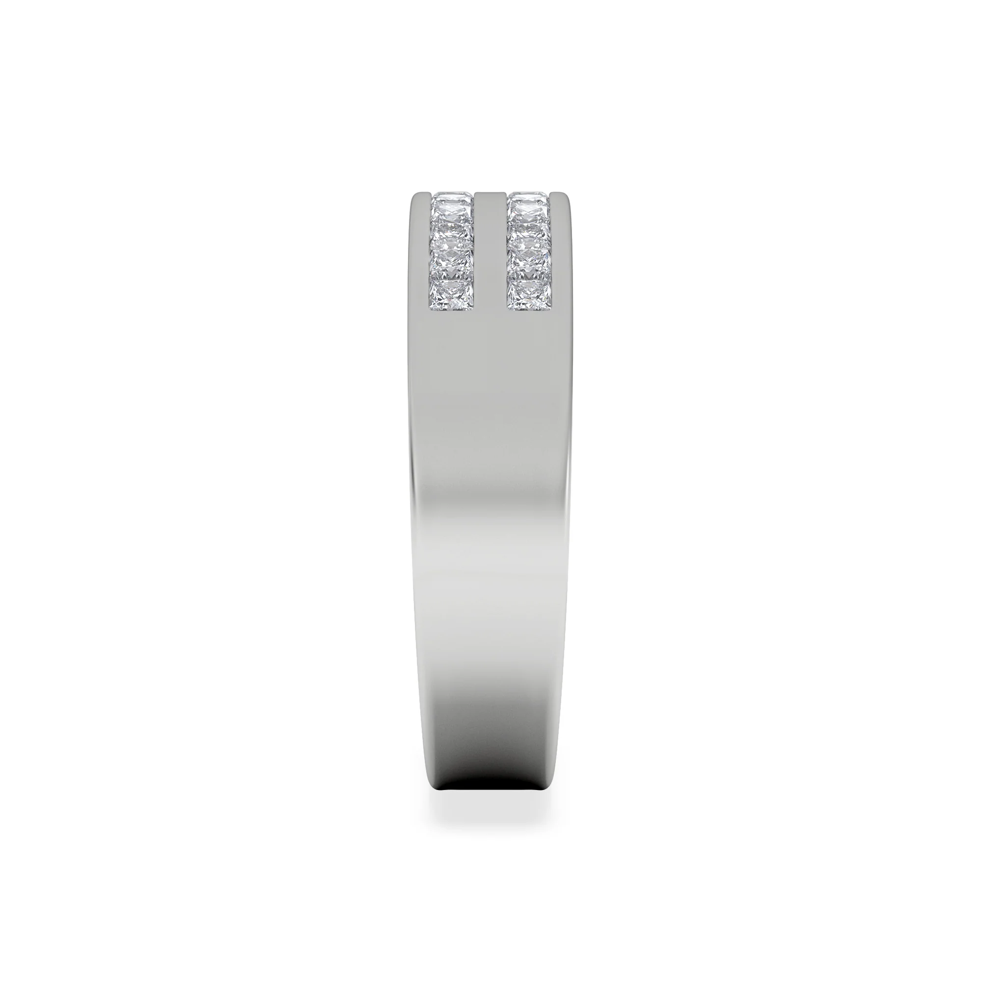 HOLLY 18K White Gold Diamond ETERNITY RING 0.50CT H/SI - Image 5