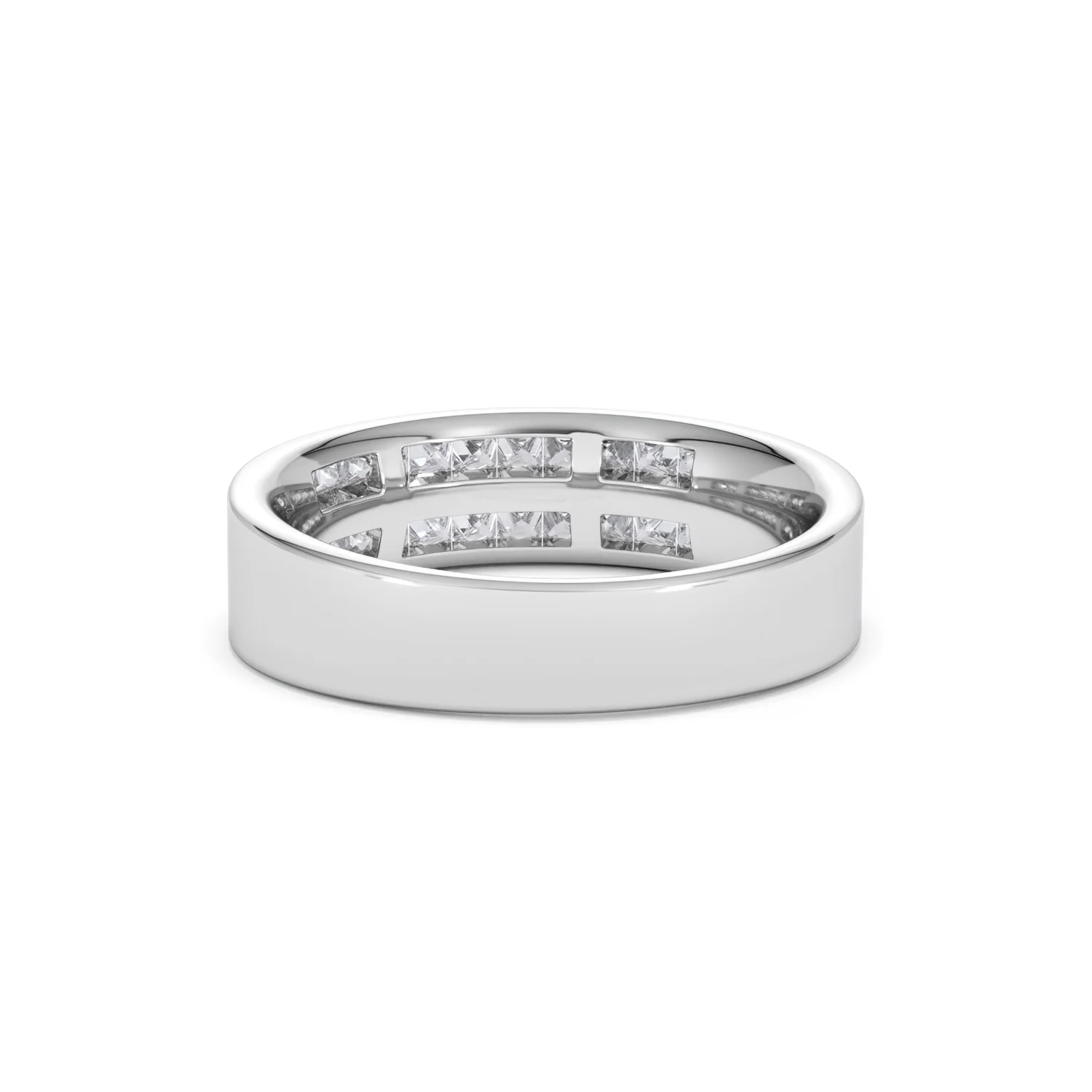 HOLLY 18K White Gold Diamond ETERNITY RING 0.50CT H/SI - Image 51