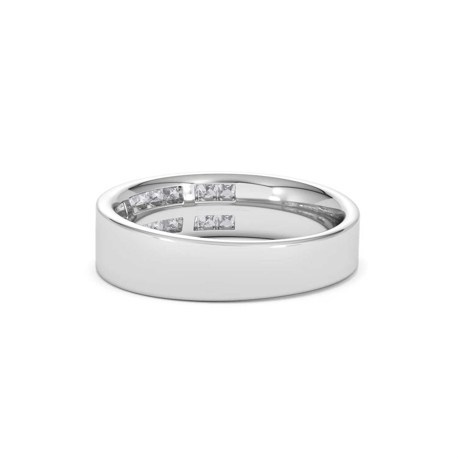 HOLLY 18K White Gold Diamond ETERNITY RING 0.50CT H/SI - Image 58