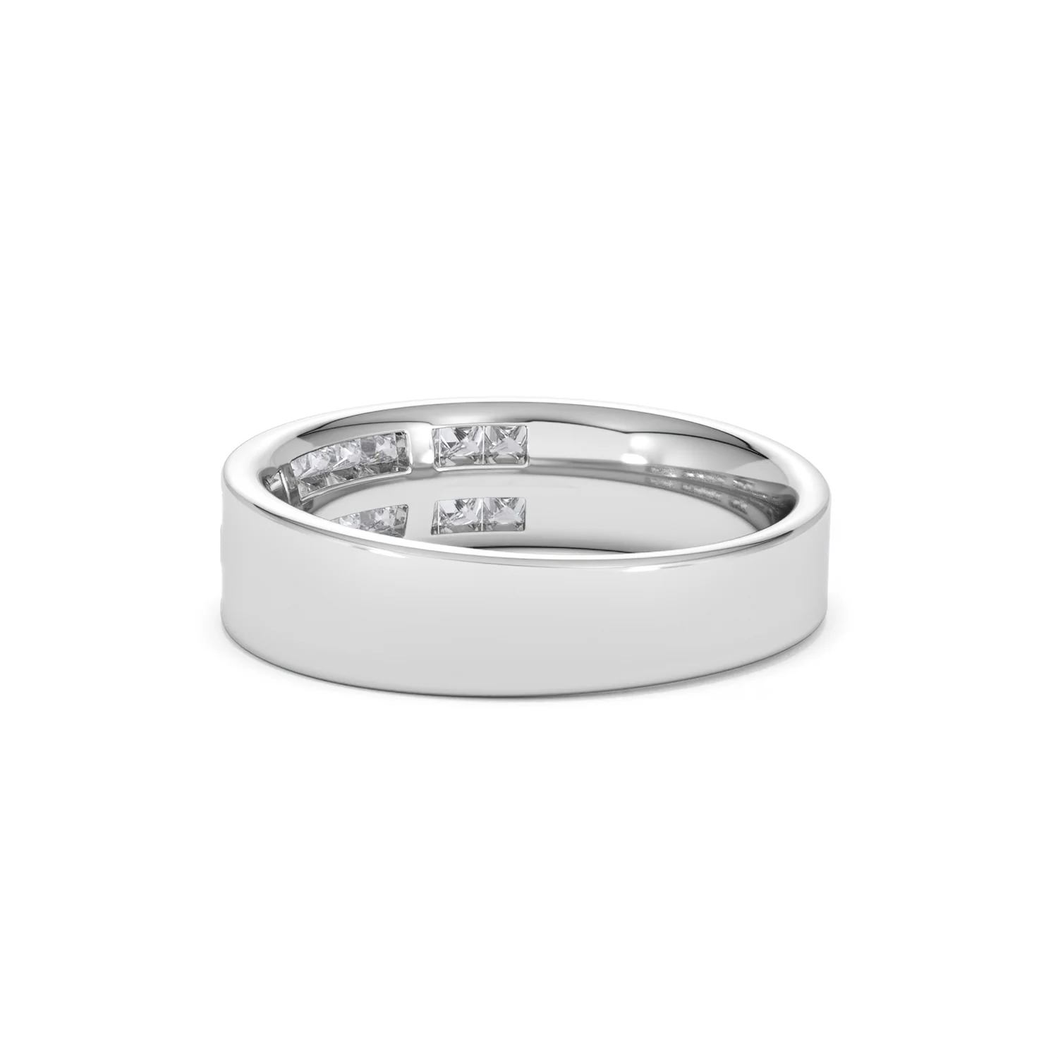 HOLLY 18K White Gold Diamond ETERNITY RING 0.50CT H/SI - Image 59