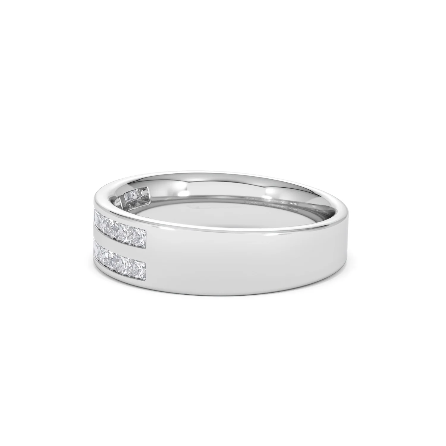 HOLLY 18K White Gold Diamond ETERNITY RING 0.50CT H/SI - Image 69