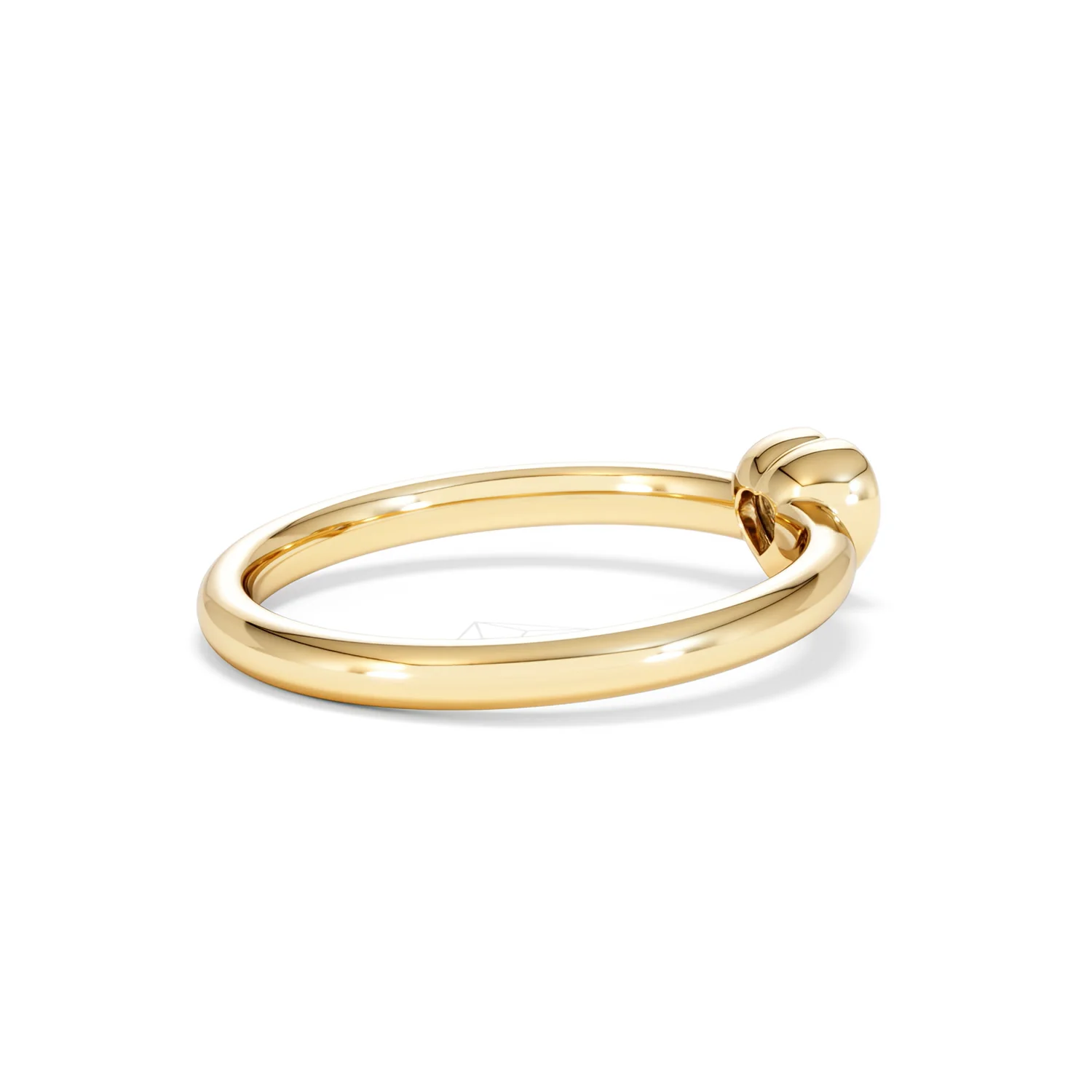 Horizon Heart Cut Lab Diamond Solitaire Ring 0.25ct H/SI in 18k Gold Vermeil - Image 37