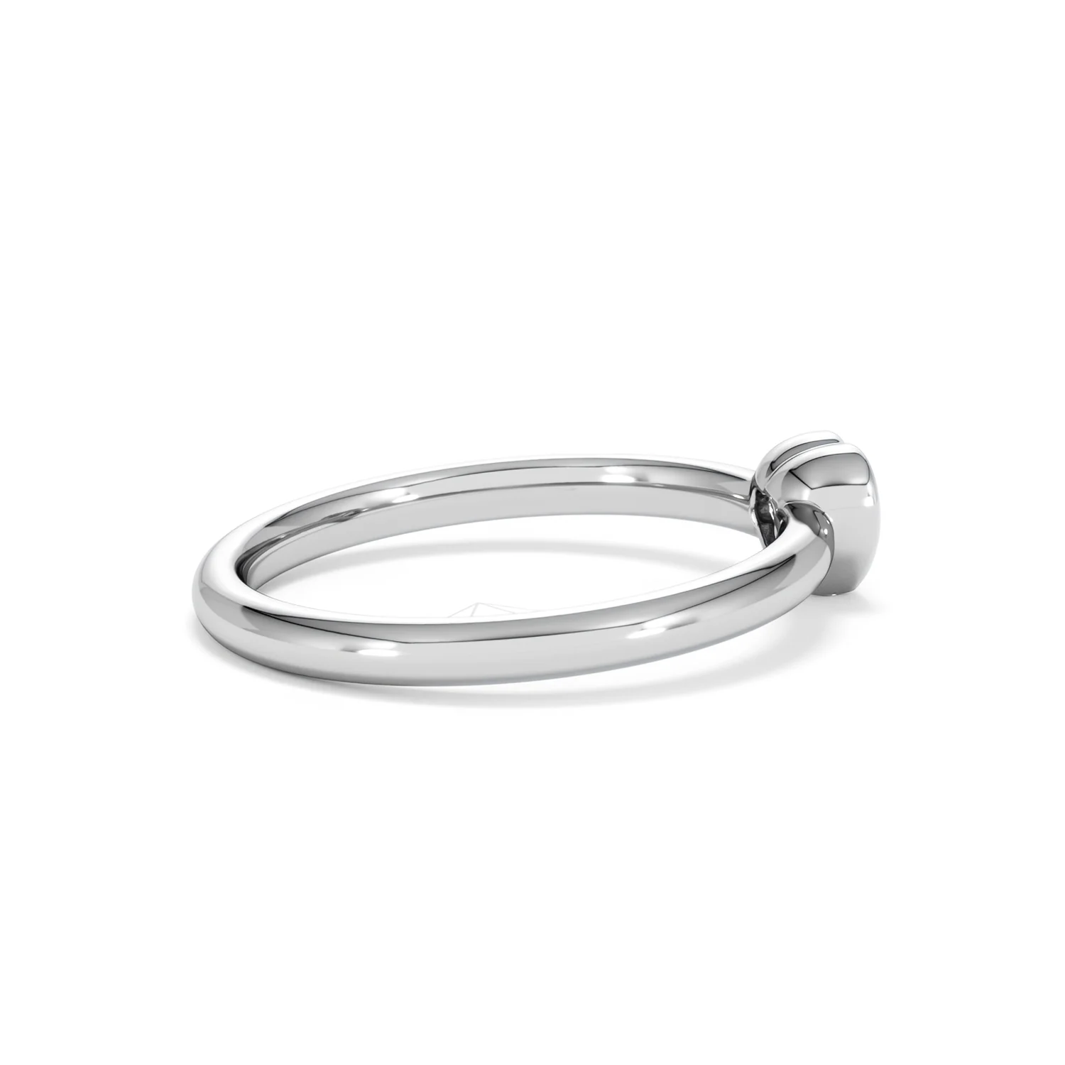 Horizon Heart Cut Lab Diamond Solitaire Ring 0.25ct H/SI in 925 Silver - Image 34