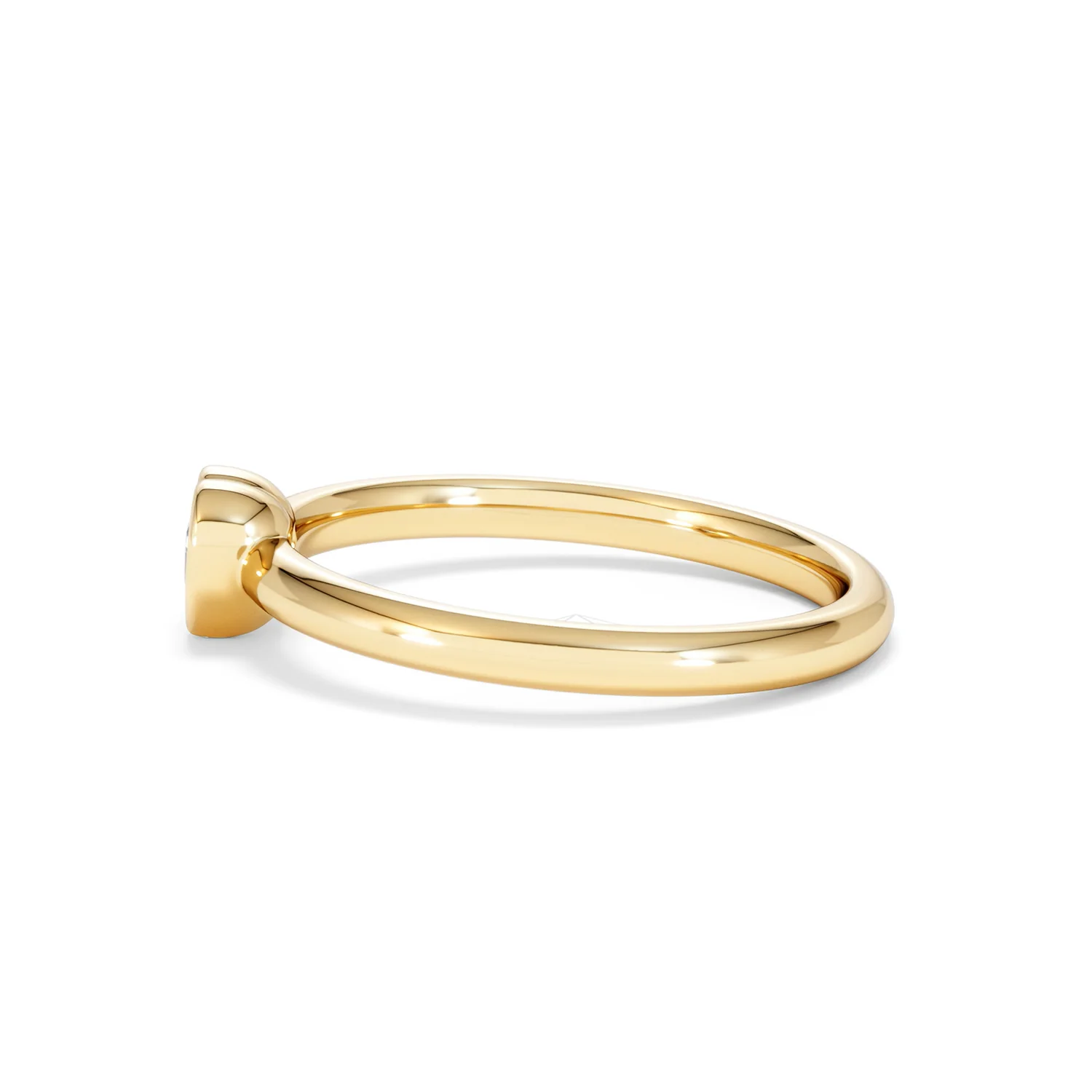 Horizon Heart Cut Lab Diamond Solitaire Ring 0.25ct H/SI in 9K Gold - Image 70