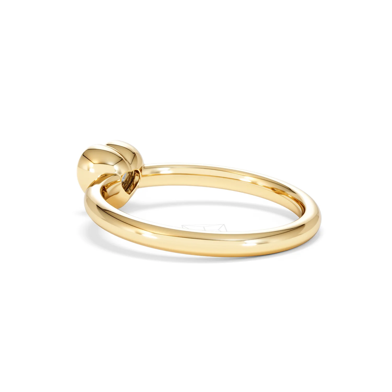 Horizon Heart Cut Lab Diamond Solitaire Ring 0.50ct H/SI in 9K Gold - Image 61