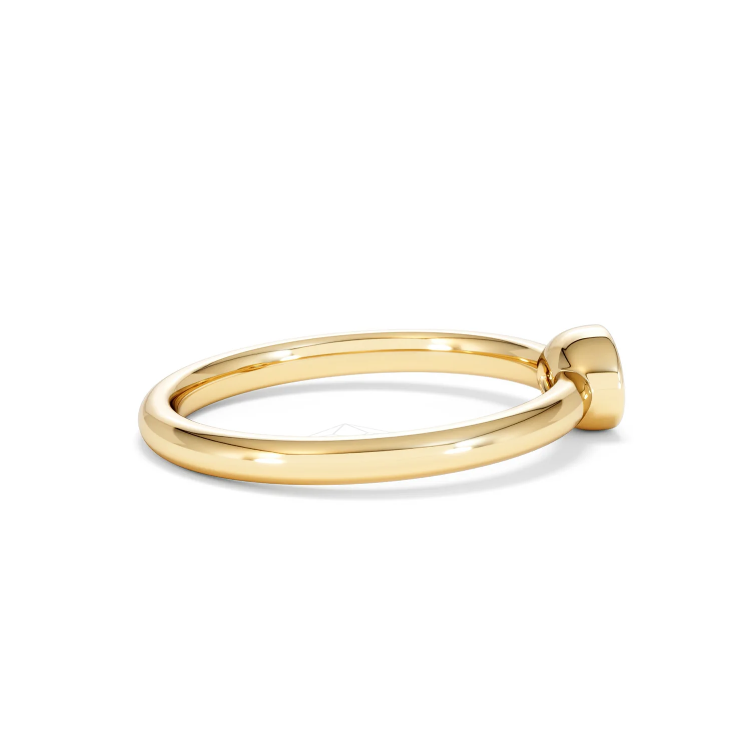 Horizon Oval Cut Lab Diamond Solitaire Ring 0.25ct H/SI in 18k Gold Vermeil - Image 33