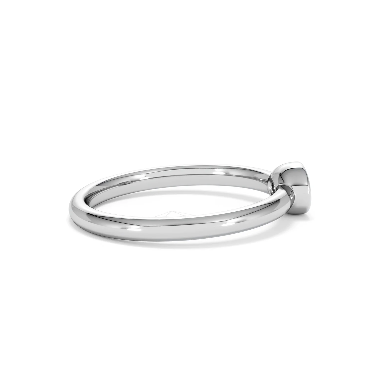 Horizon Oval Cut Lab Diamond Solitaire Ring 0.25ct H/SI in 925 Silver - Image 32