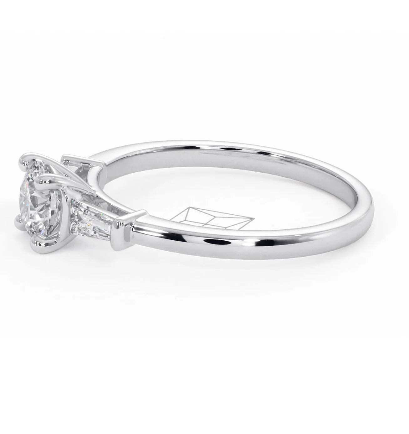 Isadora Diamond Engagement Ring 18KW 0.65ct G/SI2 - Image 22