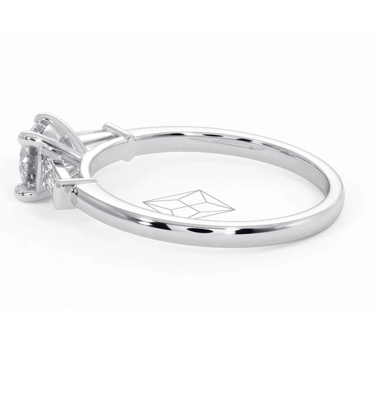 Isadora Diamond Engagement Ring 18KW 0.65ct G/SI2 - Image 29