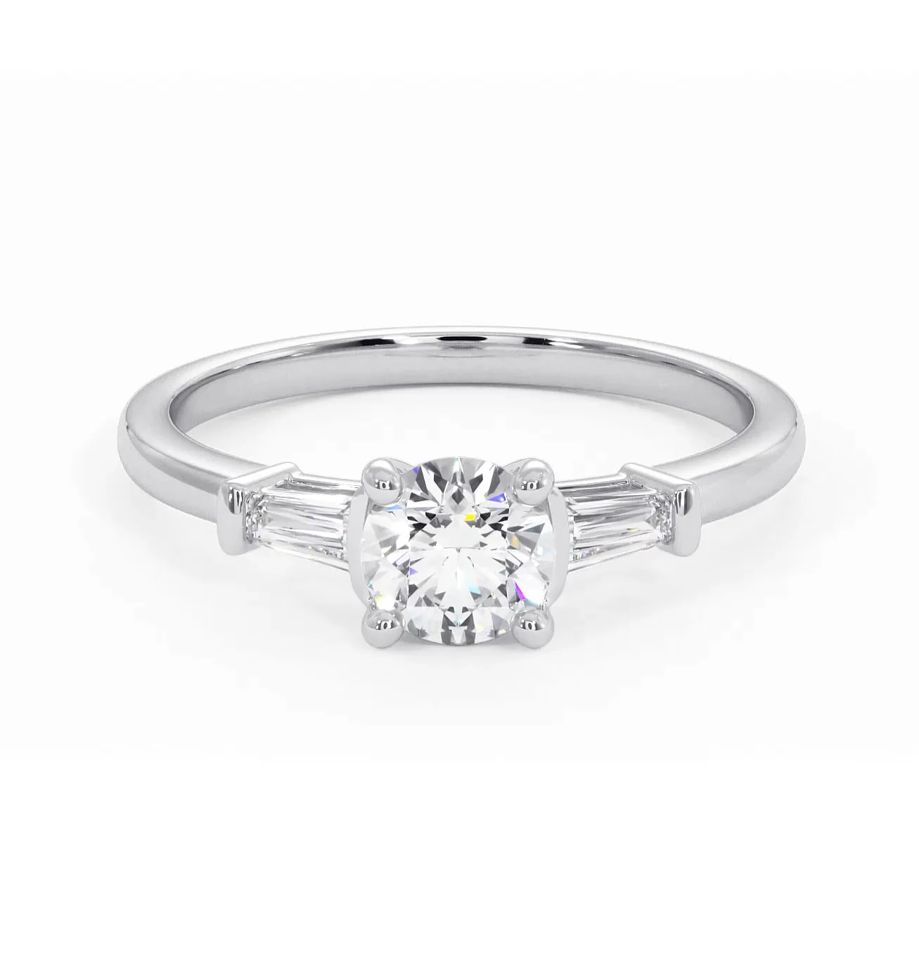 Isadora Diamond Engagement Ring 18KW 0.65ct G/SI2 - Image 6