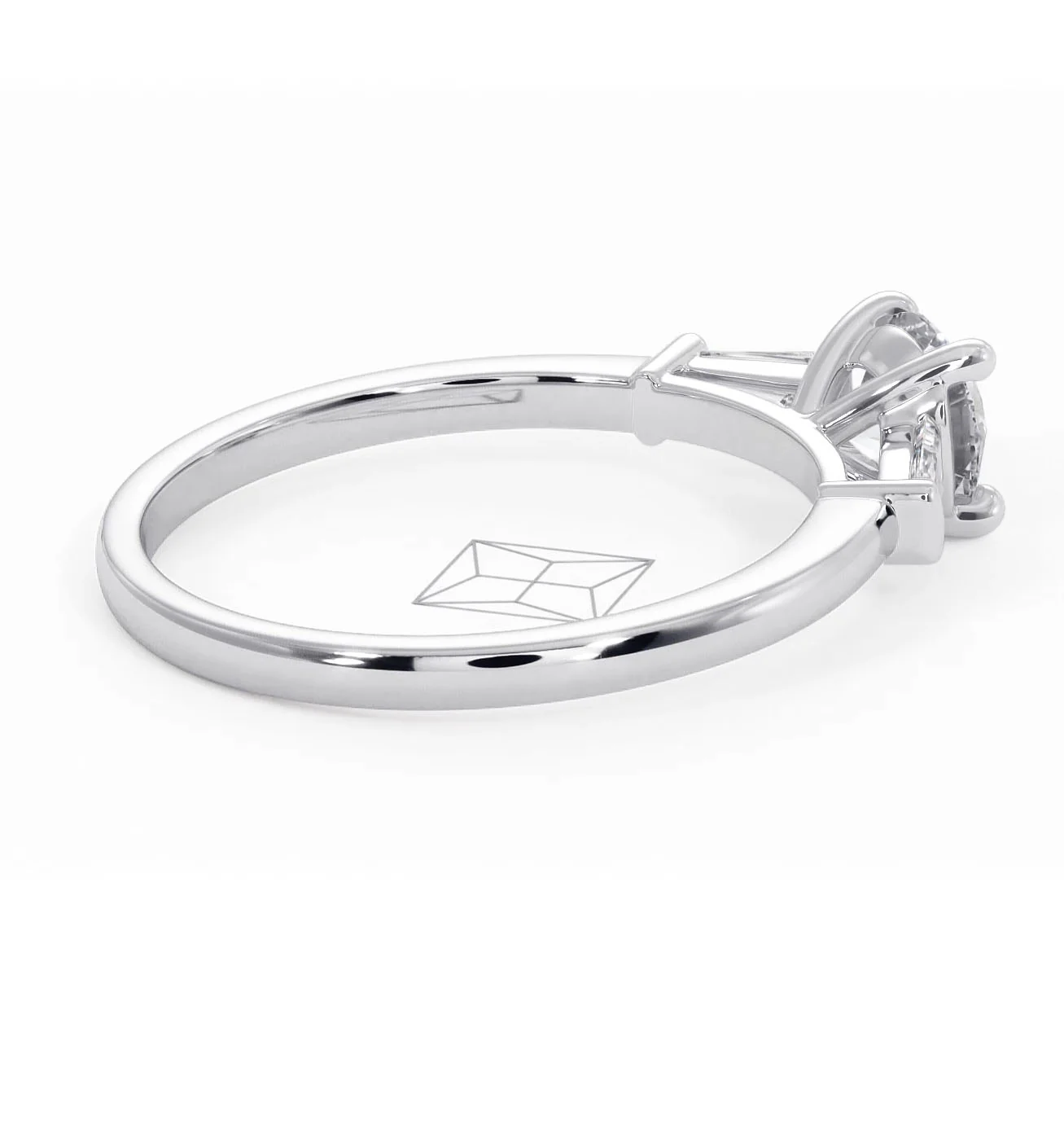 Isadora Diamond Engagement Ring 18KW 0.65ct G/SI2 - Image 60