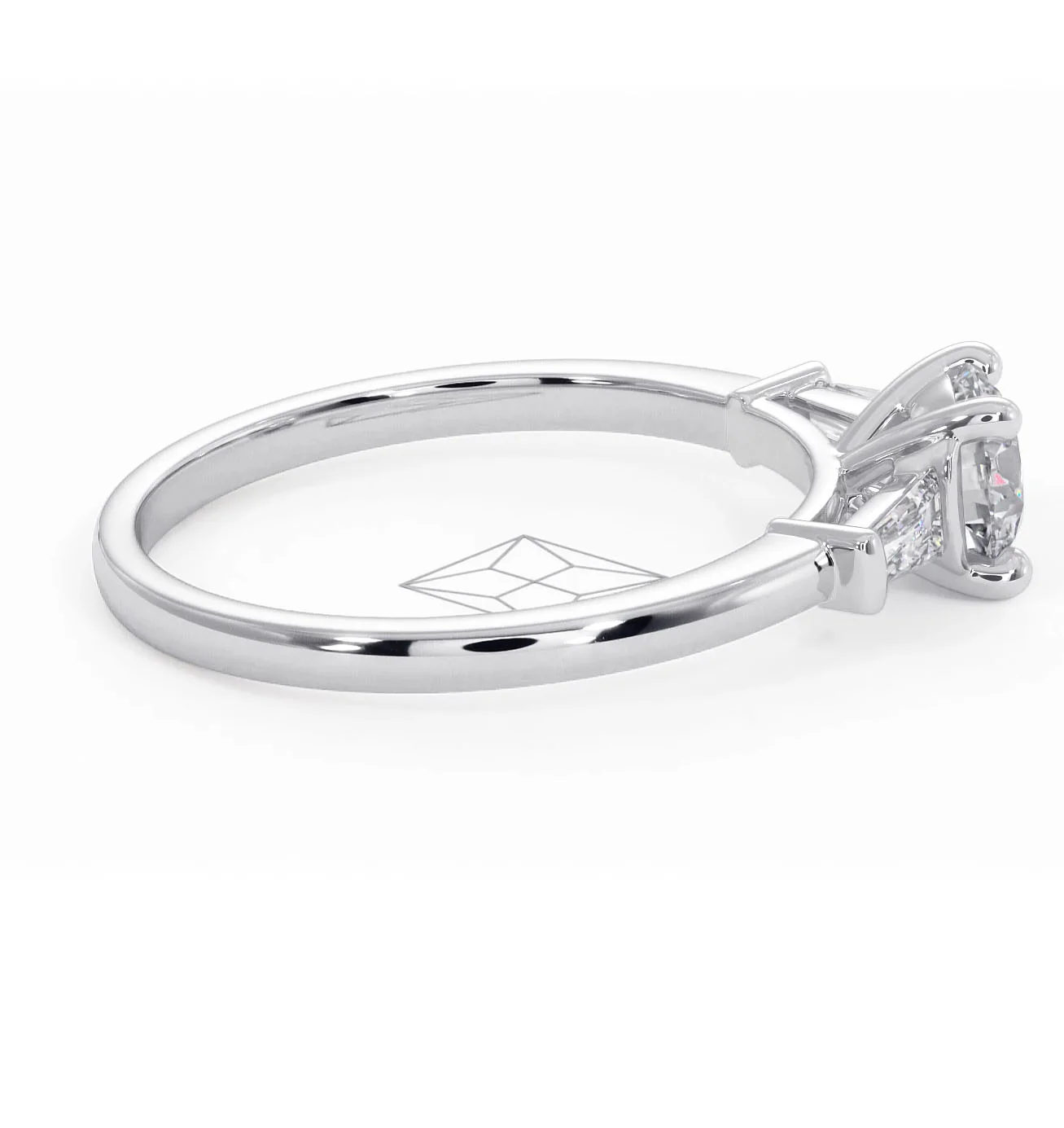 Isadora Diamond Engagement Ring 18KW 0.65ct G/SI2 - Image 65