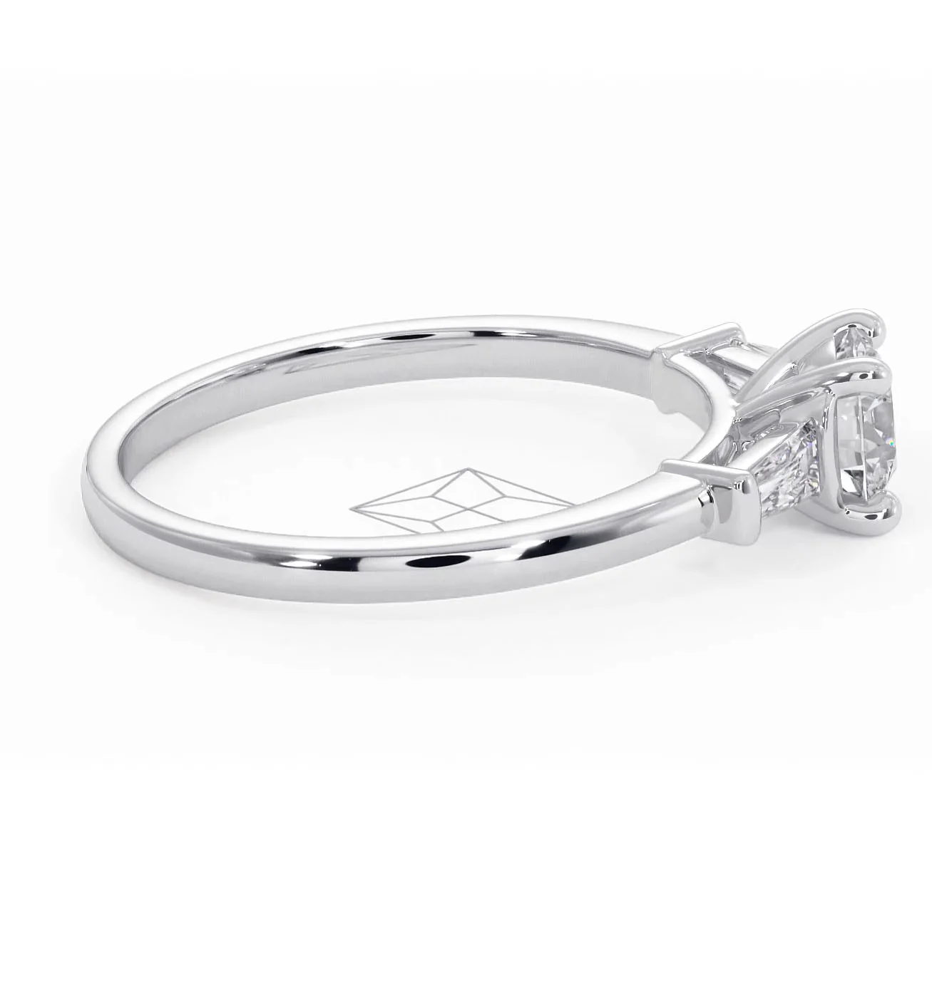 Isadora Diamond Engagement Ring 18KW 0.65ct G/SI2 - Image 66