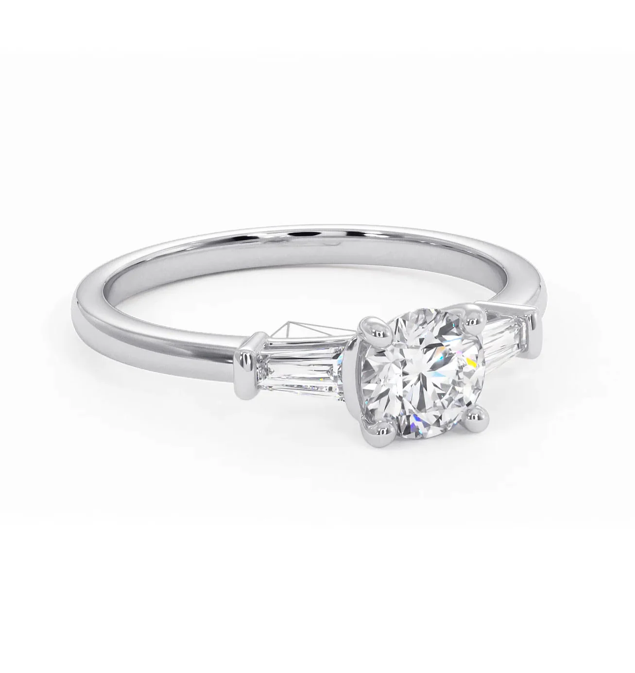 Isadora Diamond Engagement Ring 18KW 0.65ct G/SI2 - Image 81