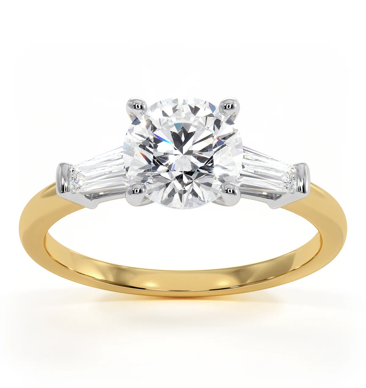 Isadora GIA Diamond Engagement Ring 18KY 1.25ct G/VS2 - Image 3