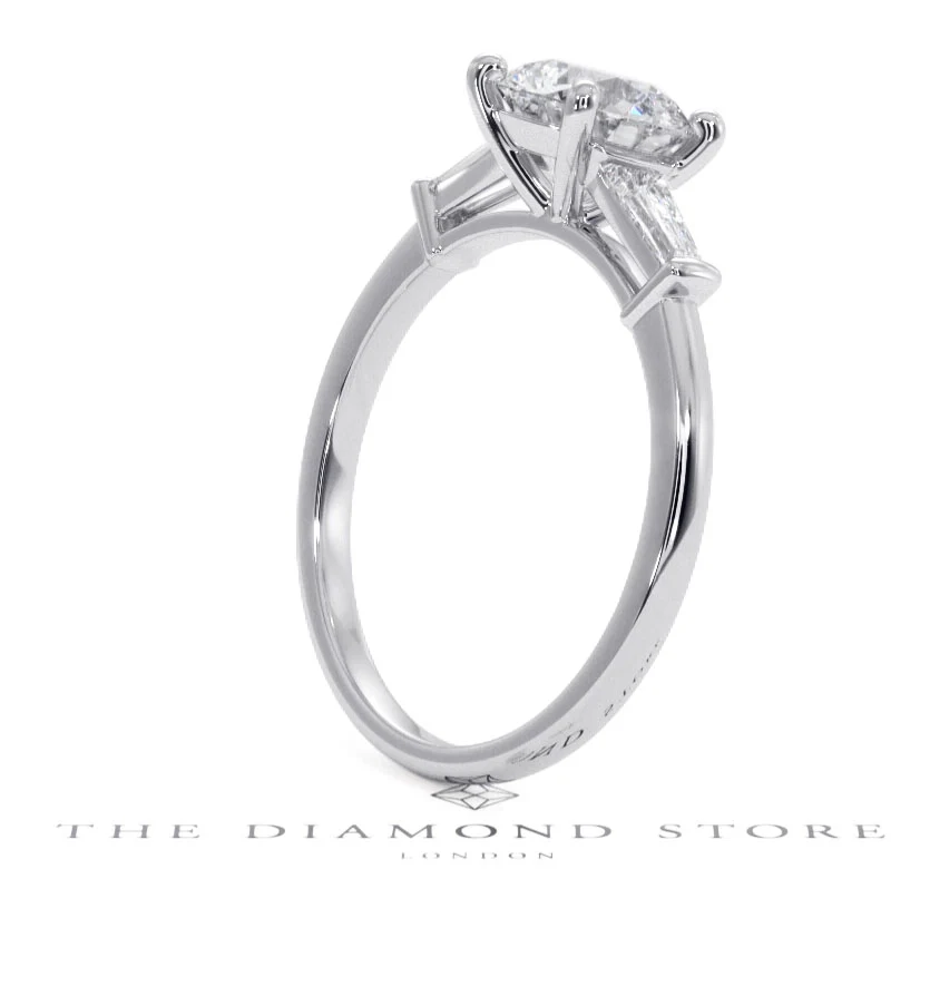 Isadora GIA Diamond Engagement Ring Platinum 1.25ct G/VS2 - Image 34