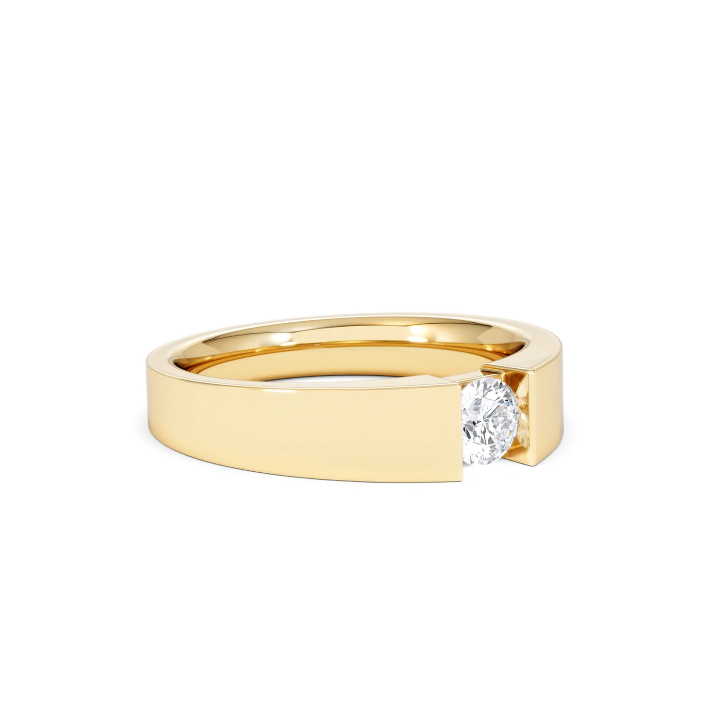 Jessica 0.25ct Round Cut Lab Diamond Solitaire Engagement Ring in 18K Gold Vermeil - Image 17