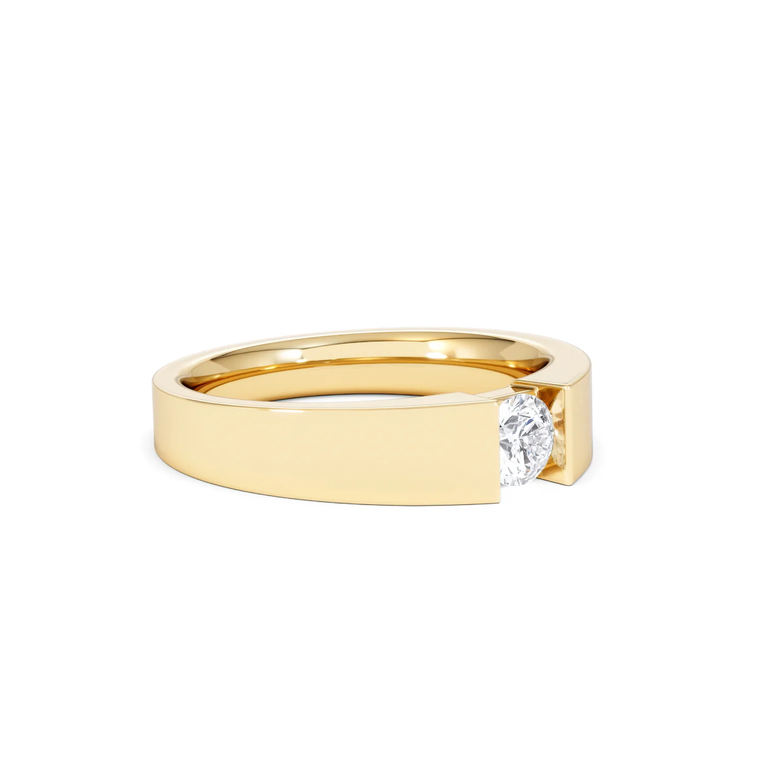 Jessica 0.25ct Round Cut Lab Diamond Solitaire Engagement Ring in 18K Gold Vermeil - Image 18
