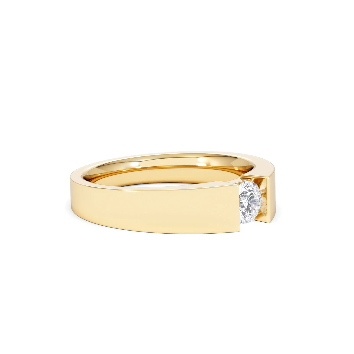 Jessica 0.25ct Round Cut Lab Diamond Solitaire Engagement Ring in 18K Gold Vermeil - Image 19